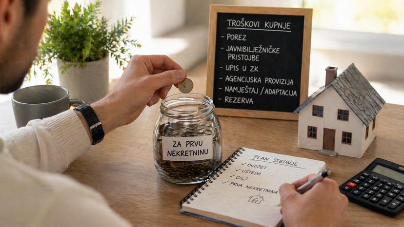 Koliko uštedjeti prije kupnje nekretnine