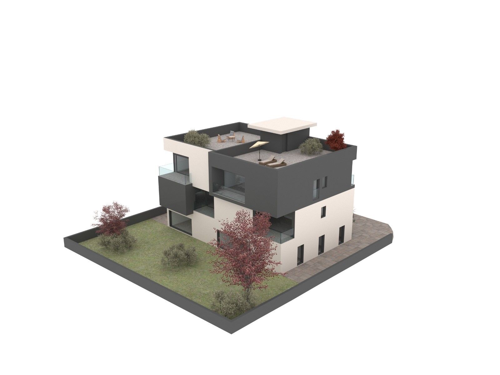 Stan u Sukošanu, 83.69m², 2 sobe