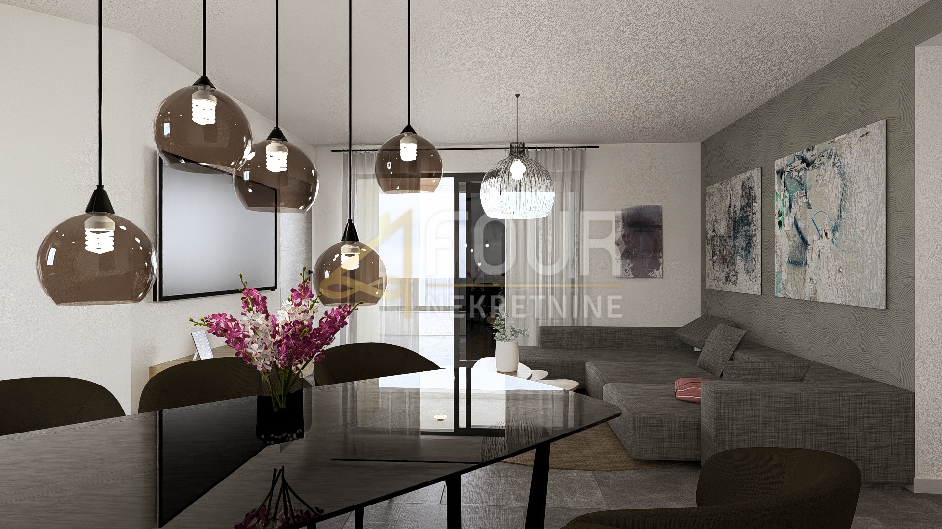 Stan u Vrbniku, 102.4m², 3 sobe