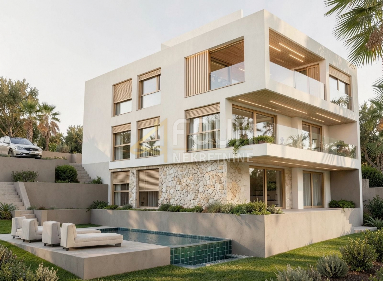 Stan u Lovranu, 114.97m², 2 sobe