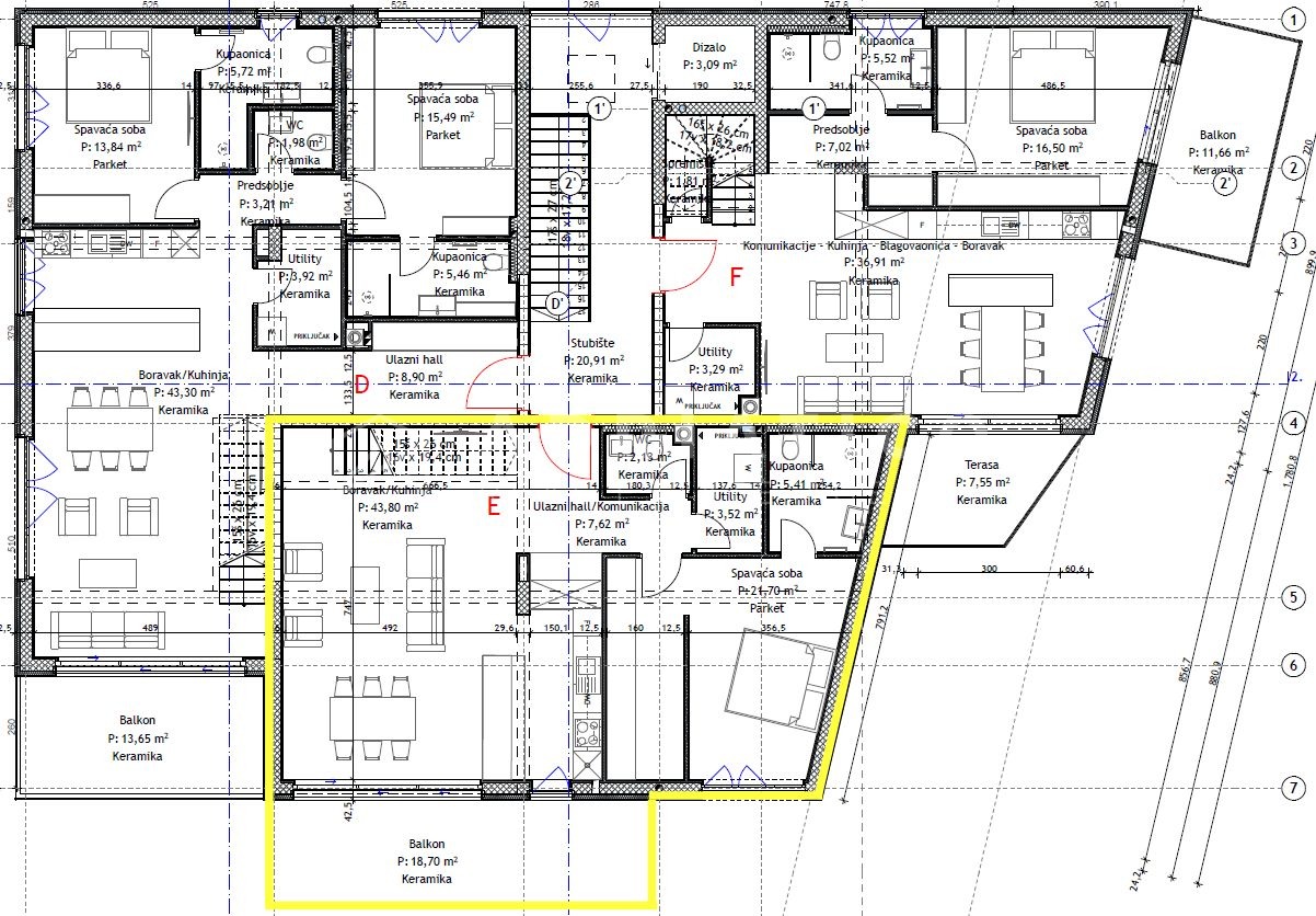 Stan u Rovinju, 187m², 3 sobe — slika 5