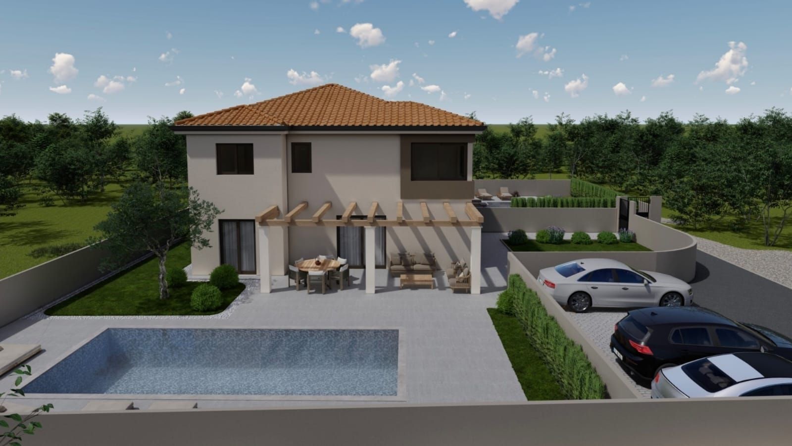 House u Kaštelir-Labinciu, 137.5m², 3 sobe, slika 2