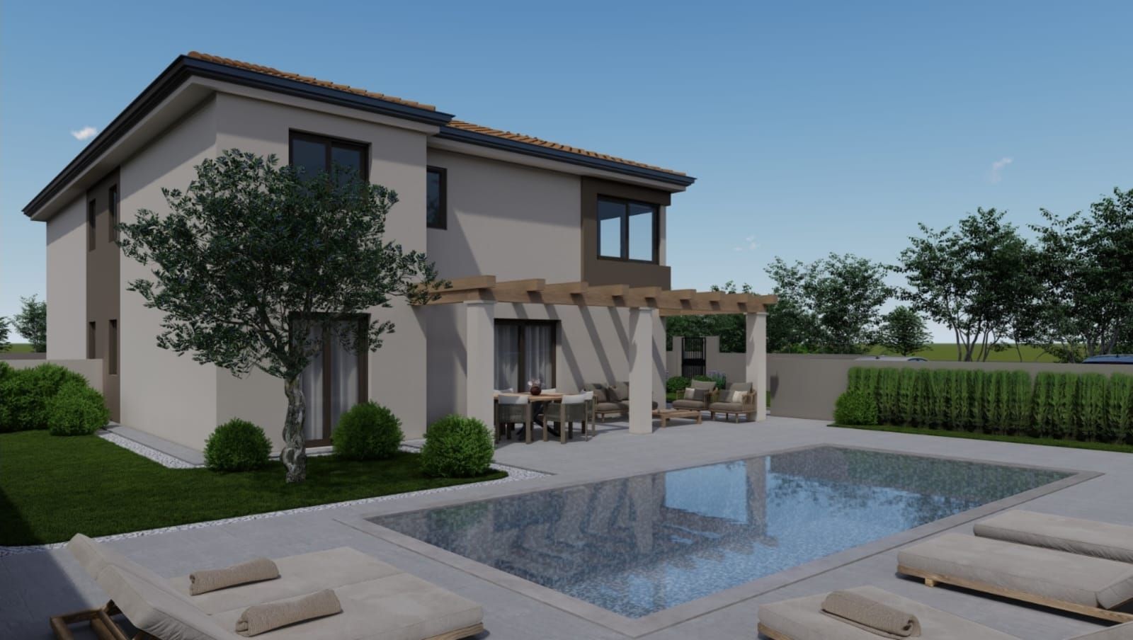 House u Kaštelir-Labinciu, 137.5m², 3 sobe, slika 3