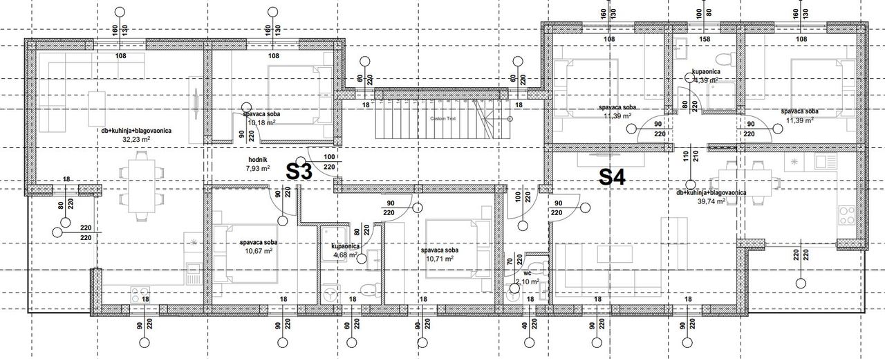 Apartment u Privlaci, 77.88m², 2 sobe, slika 2
