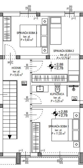 House u Privlaci, 108.14m², 3 sobe, slika 5