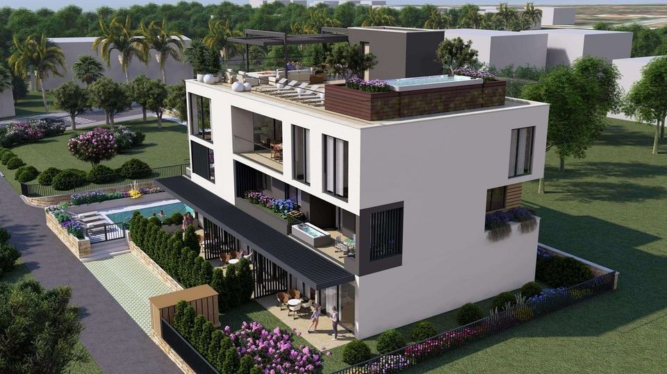 Stan u Sukošanu, 249.1m², 4 sobe