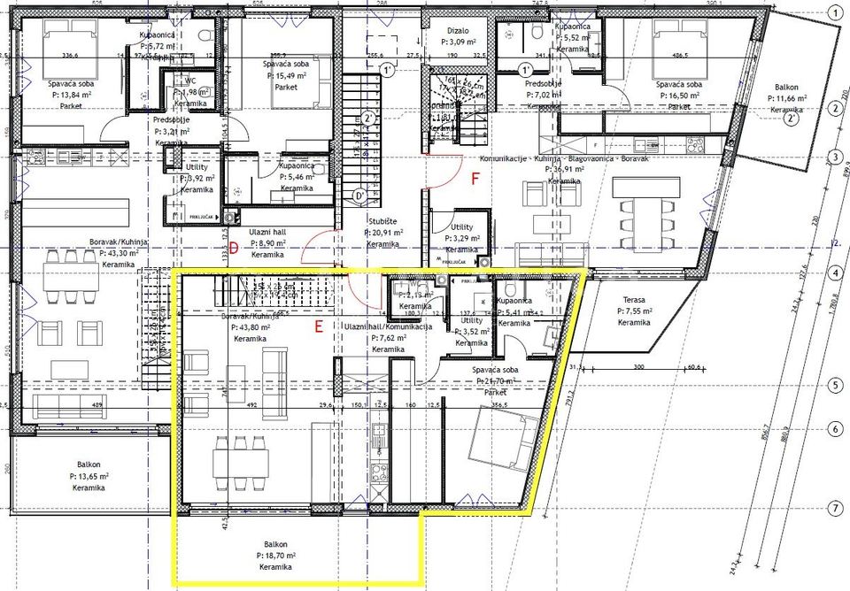 Apartment u Rovinju, 187m², 3 sobe, slika 5