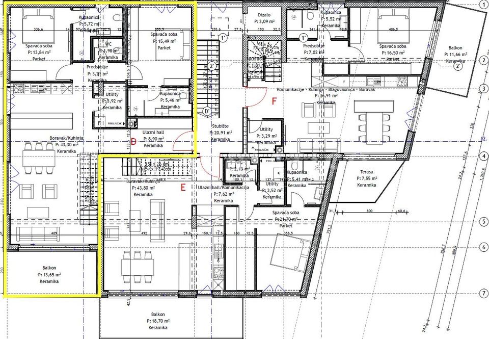 Apartment u Rovinju, 220.78m², 4 sobe, slika 5