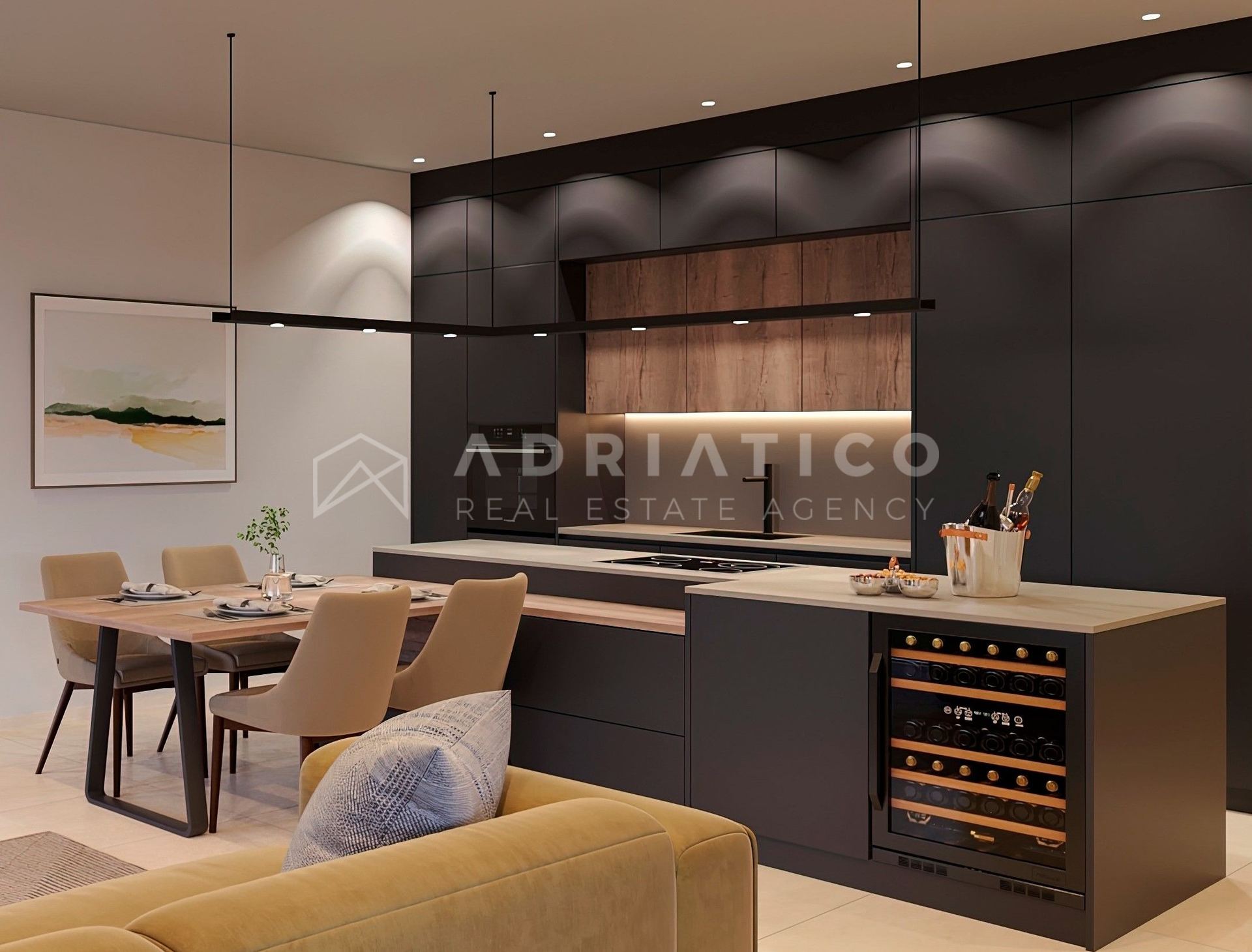 Wohnung u Rovinju, 109.8m², 2 sobe, slika 3