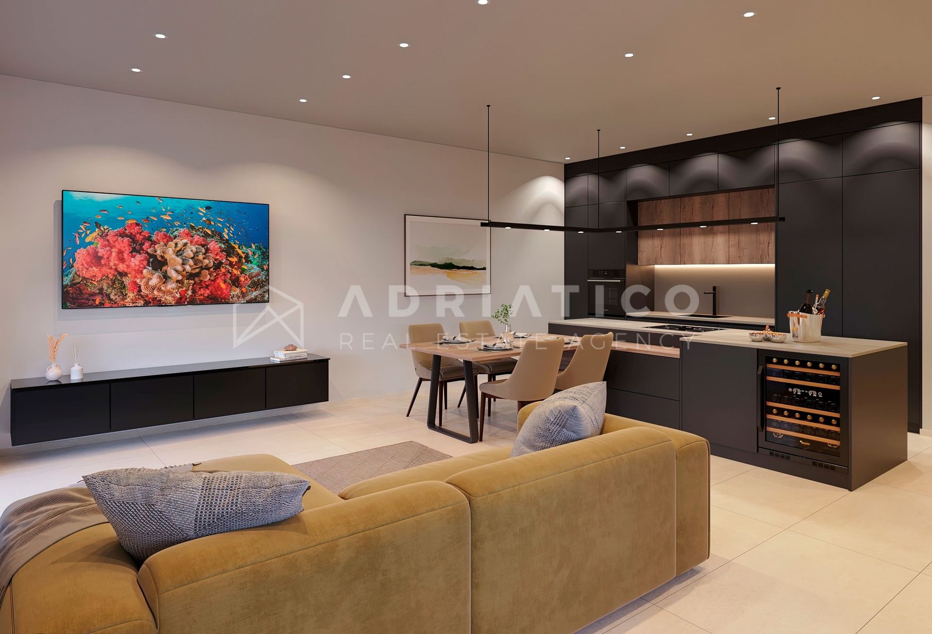 Wohnung u Rovinju, 109.8m², 2 sobe, slika 4