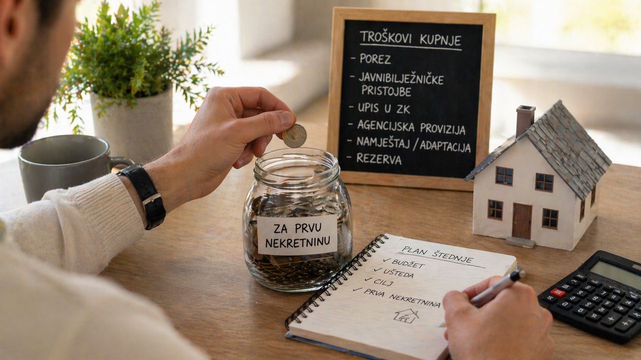 Koliko uštedjeti prije kupnje nekretnine