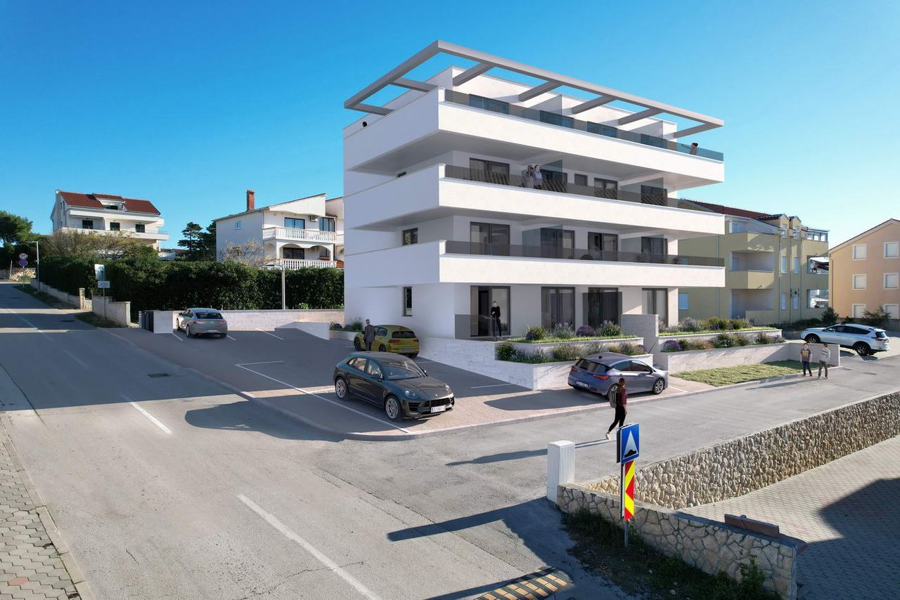 Wohnung u Povljani, 68.81m², 2 sobe