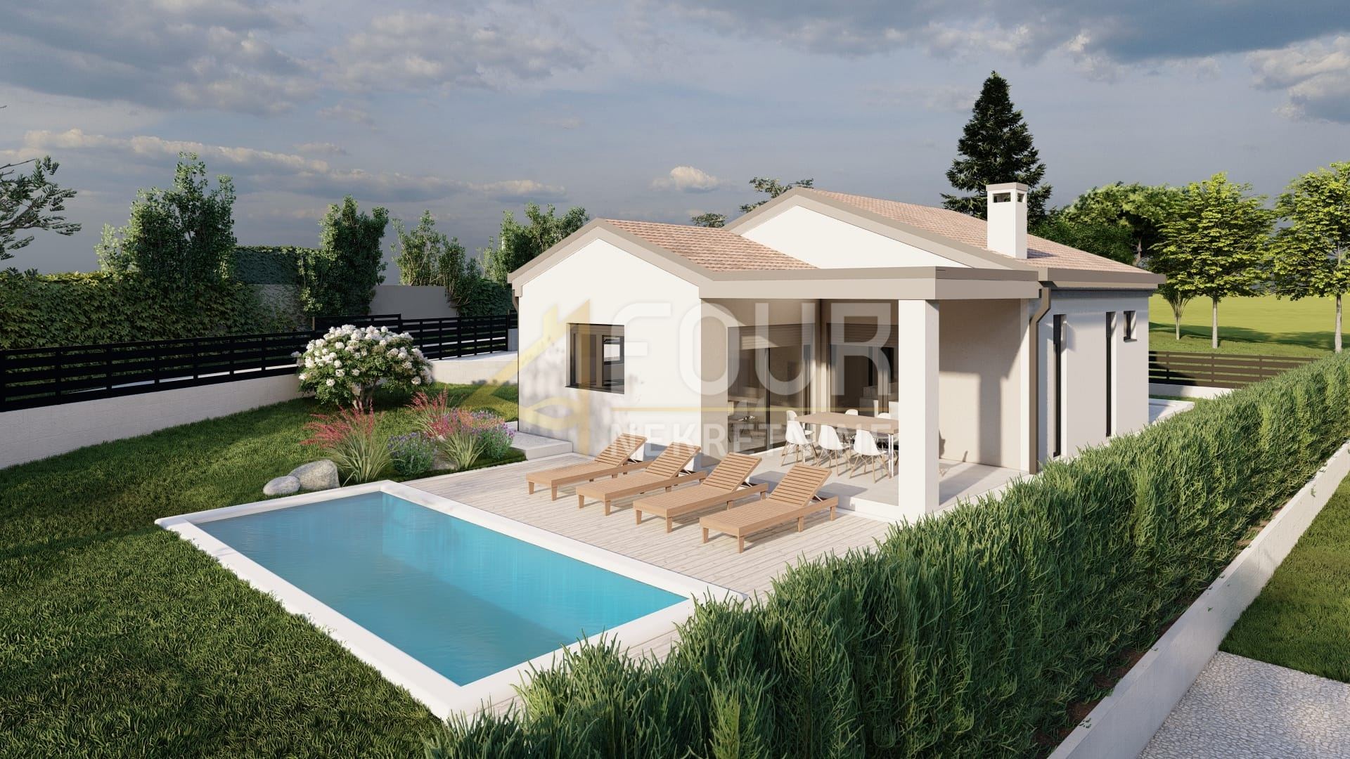 Casa u Svetvinčenatu, 108m², 2 sobe