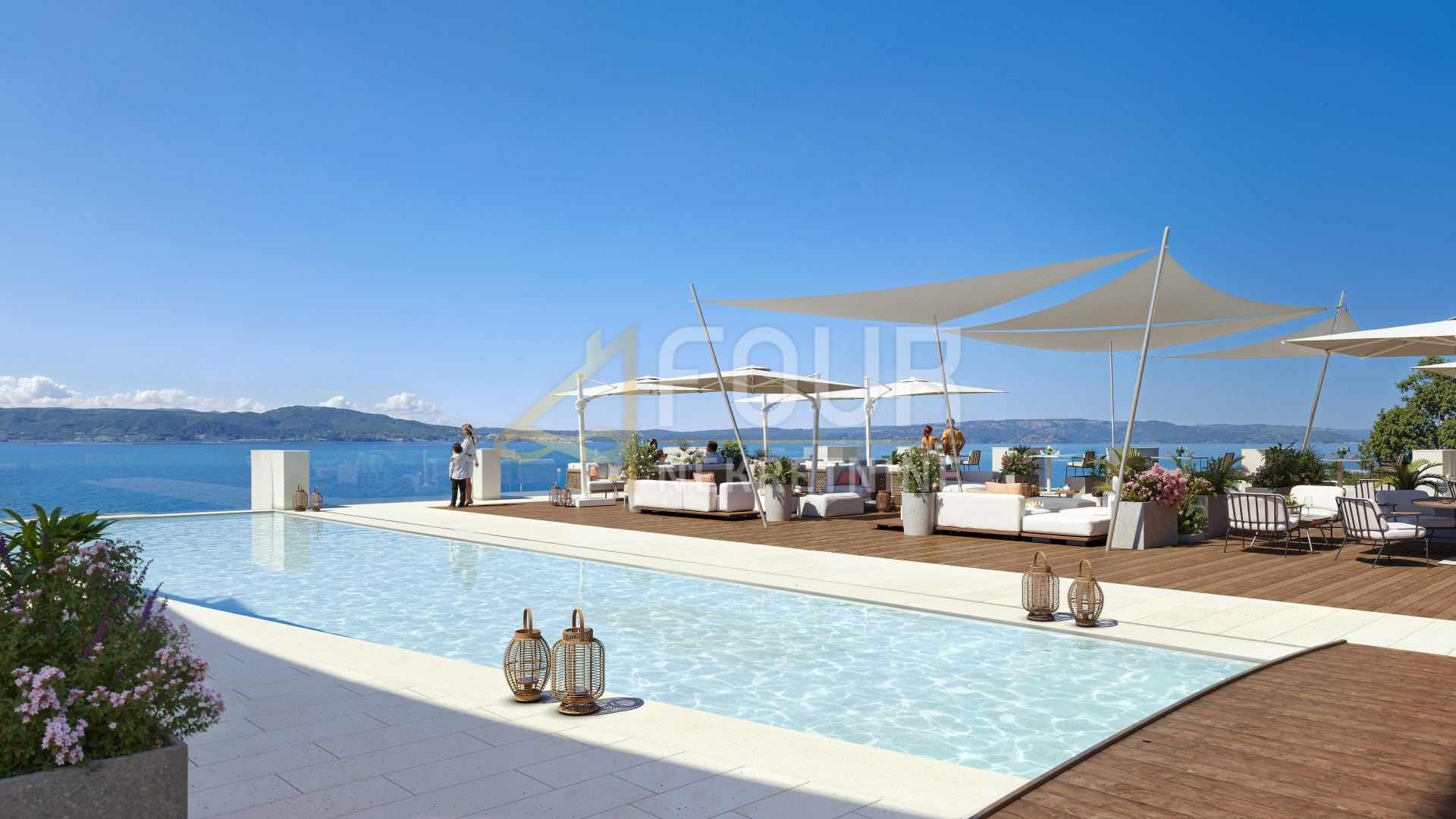 Stan u Novi Vinodolskiu, 167.59m², 2 sobe