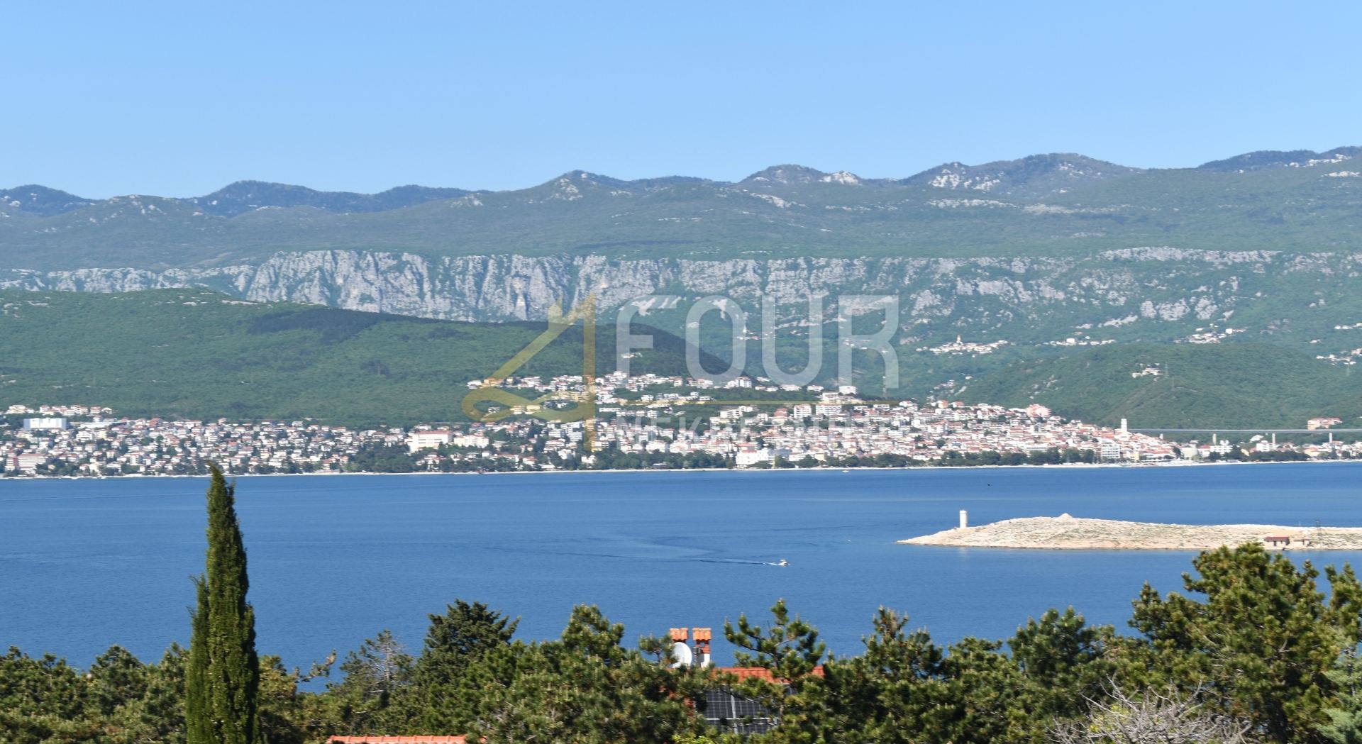 Wohnung u Dobrinju, 61m², 2 sobe