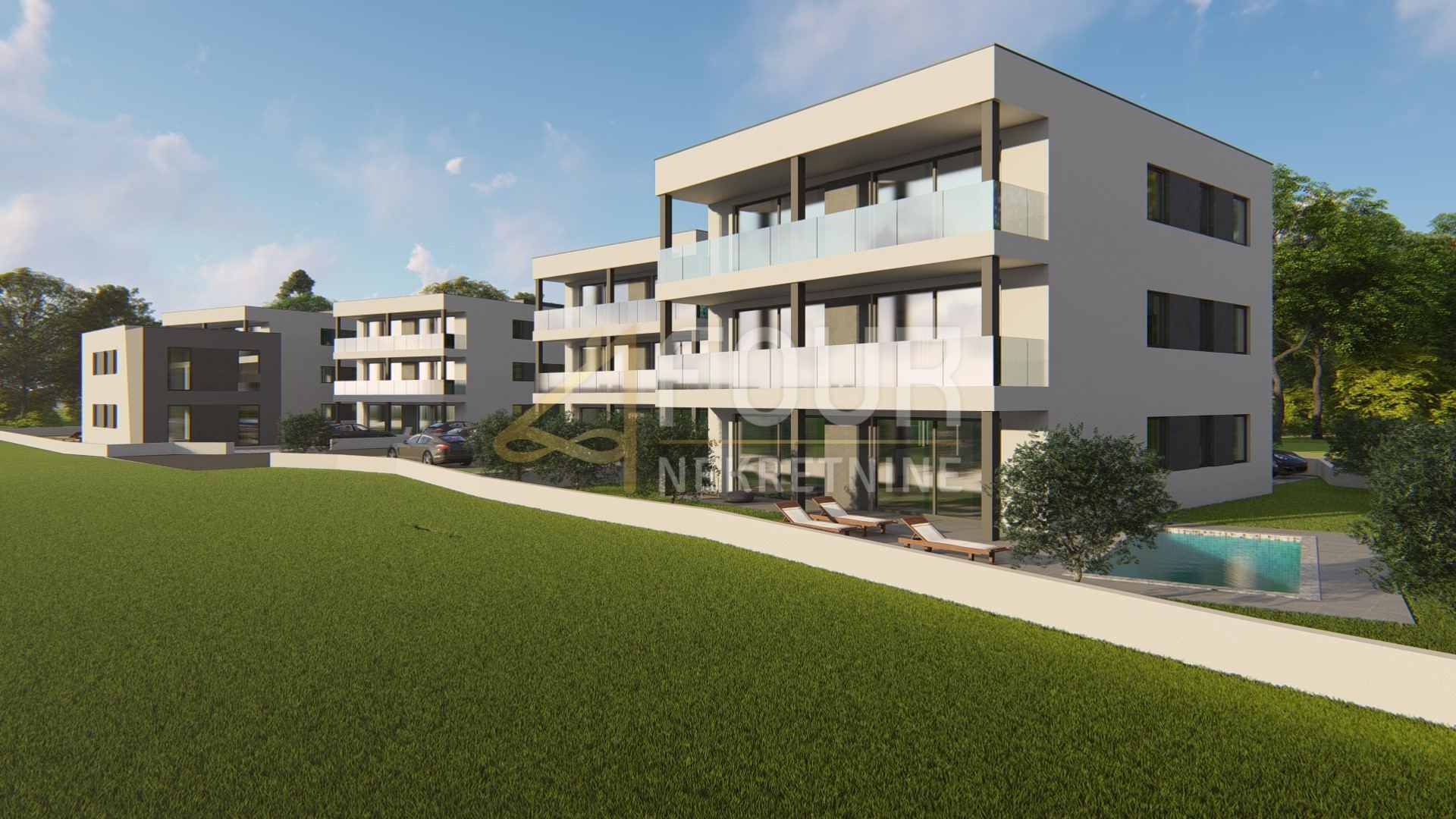 Appartamento u Medulinu, 33.8m², 1 soba