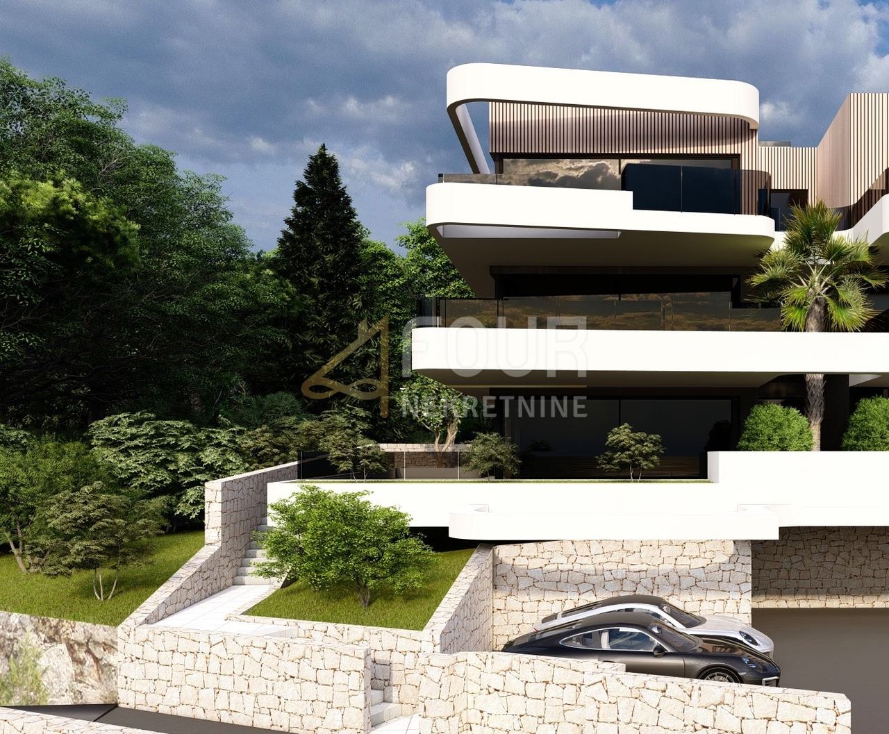 Wohnung u Lovranu, 179.51m², 3 sobe, slika 2