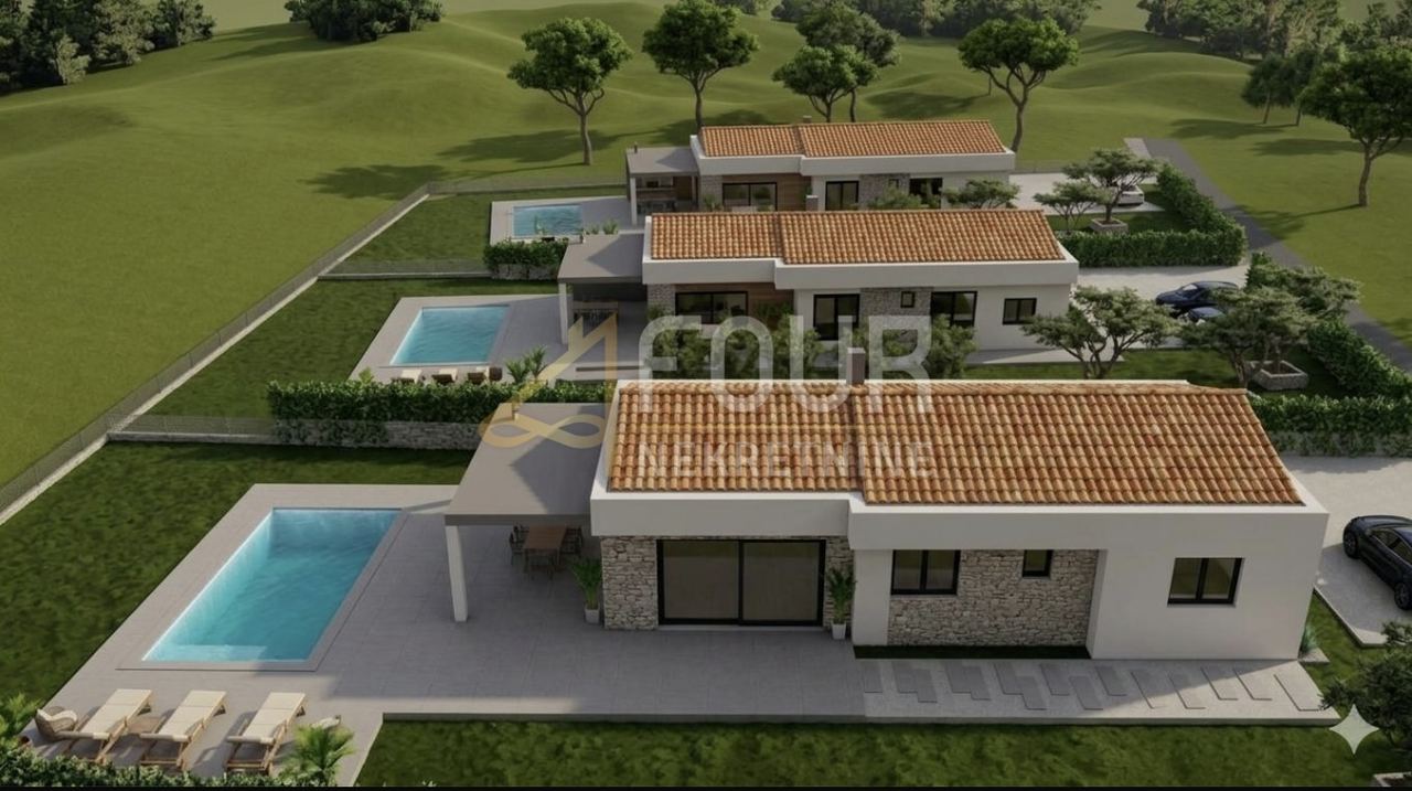 Zemljište u Barbanu, 1077m²