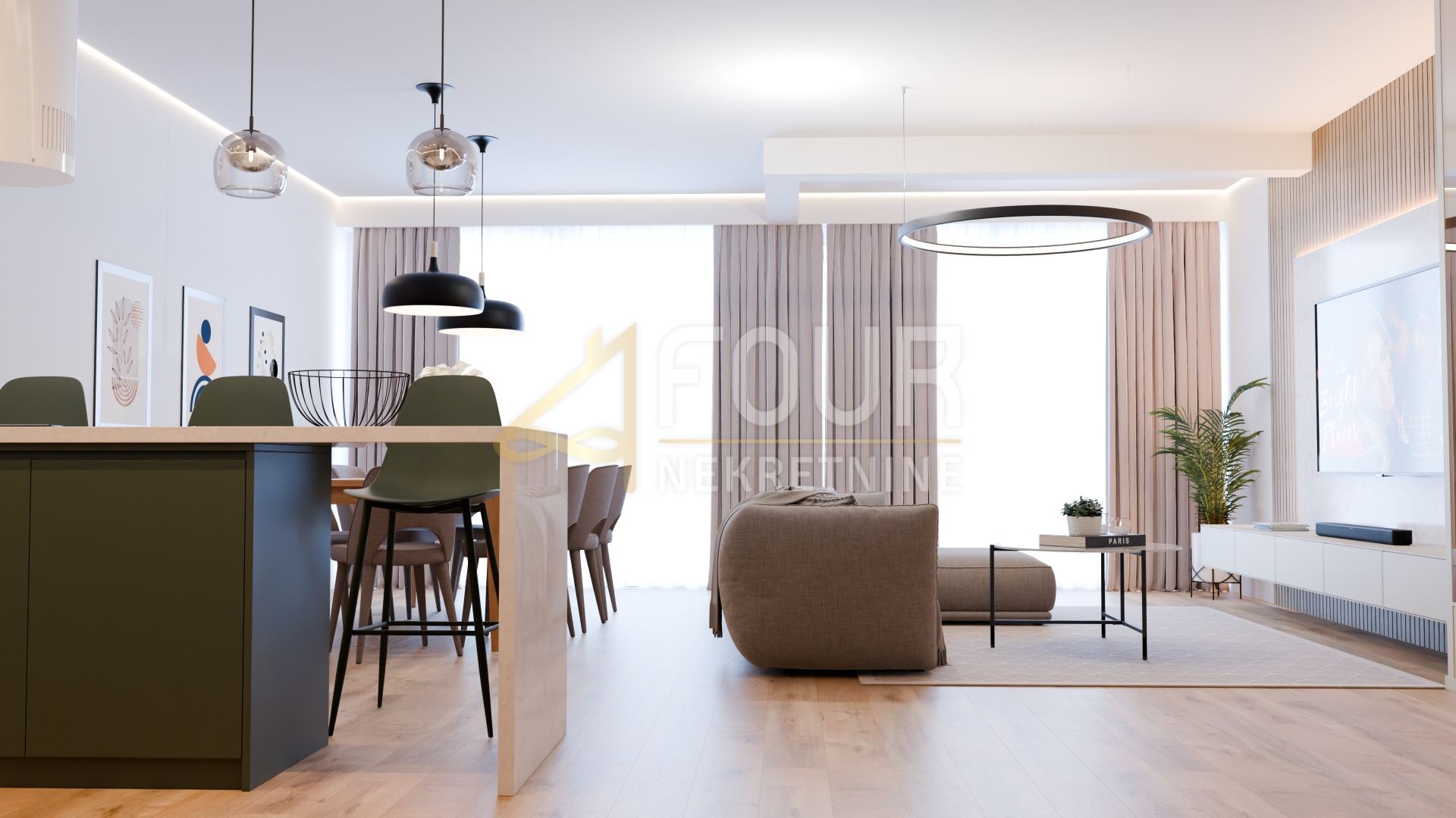 House u Kastavu, 218.31m², 3 sobe