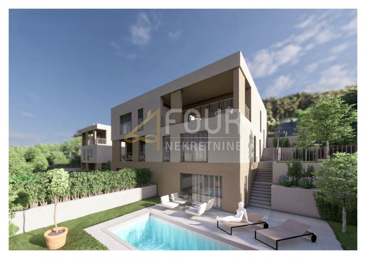Wohnung u Kostreni, 184.05m², 3 sobe