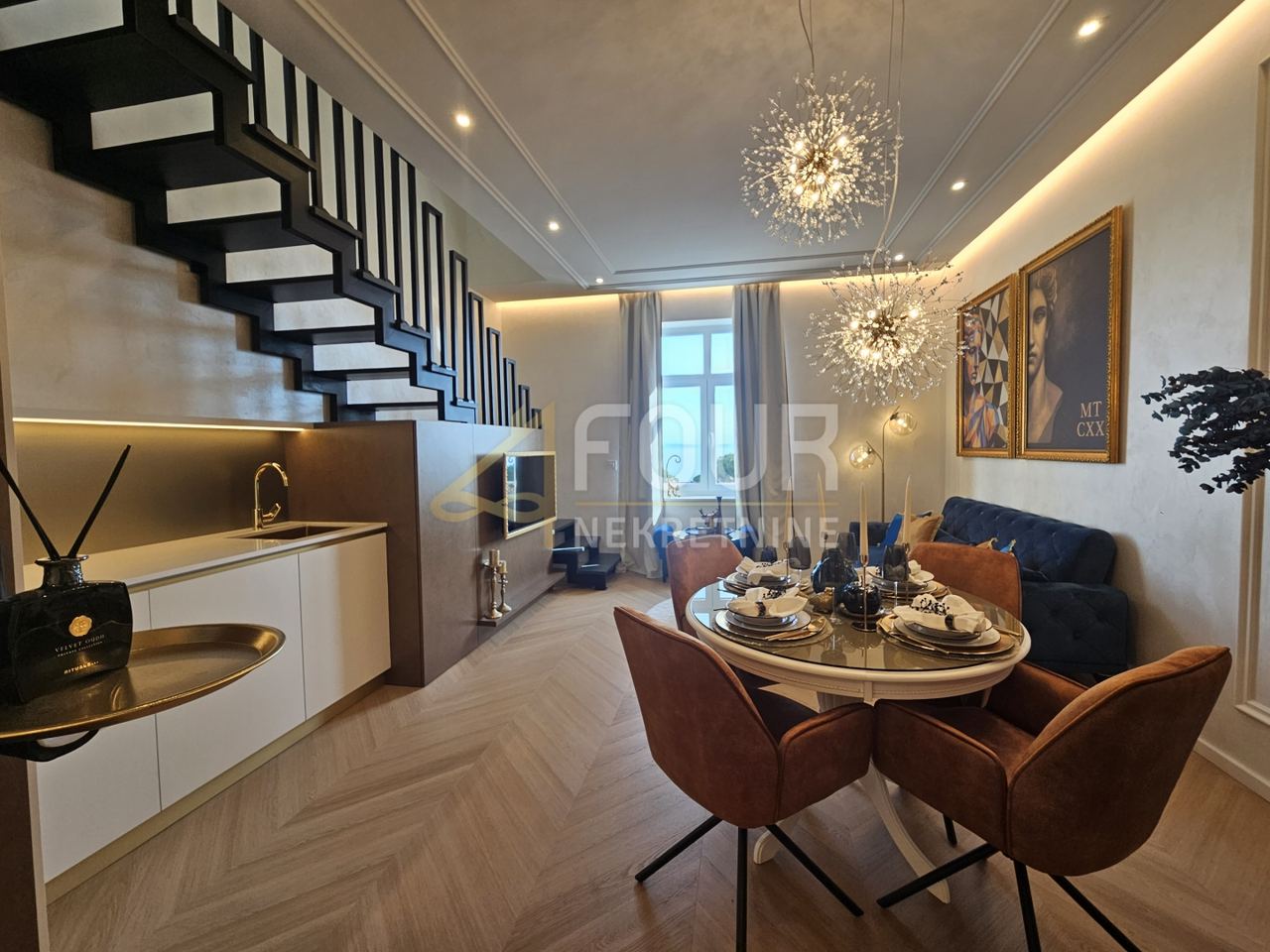 Apartment u Opatiji, 85.71m², 2 sobe