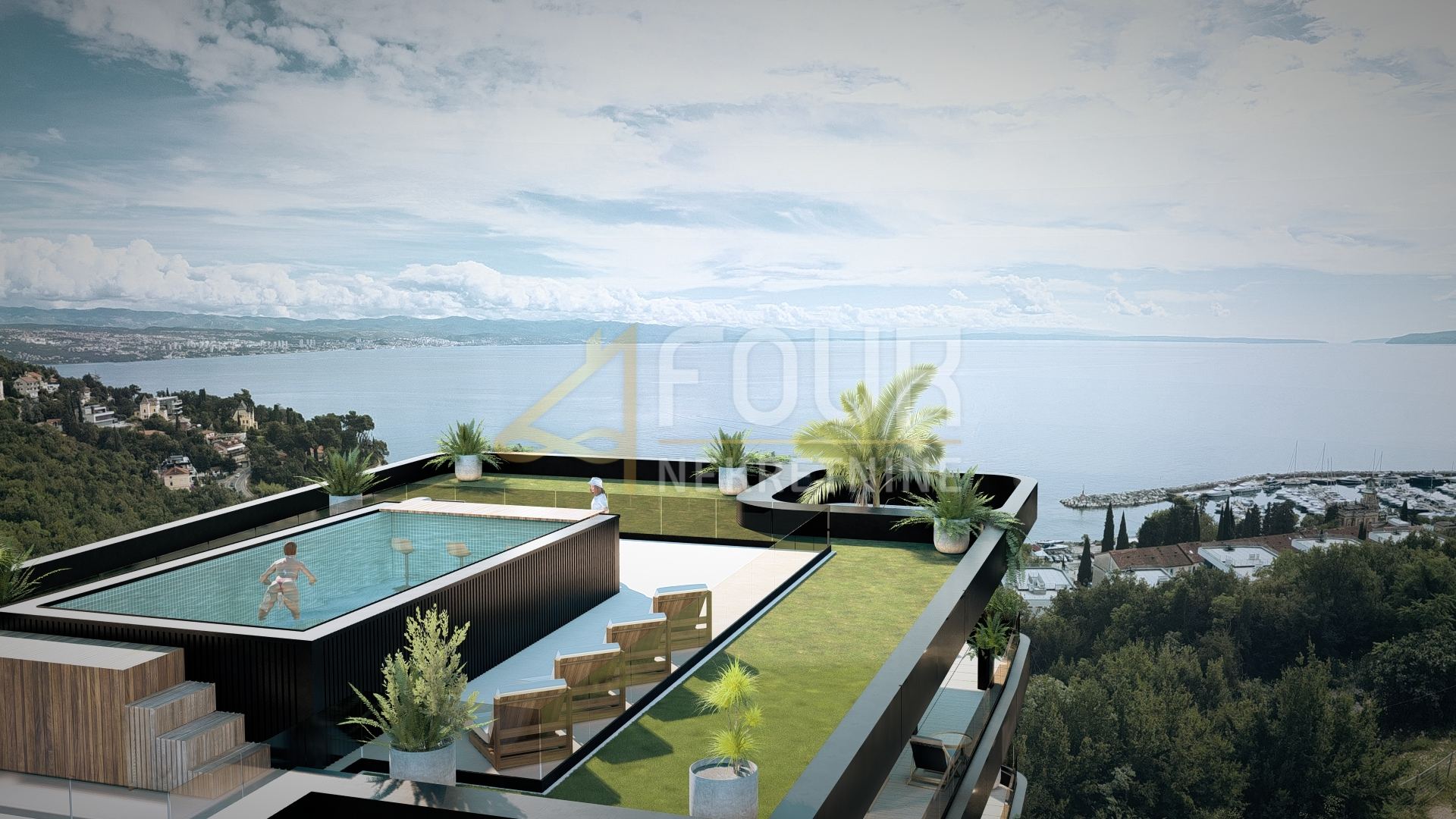 Wohnung u Opatiji, 112.95m², 2 sobe, slika 4