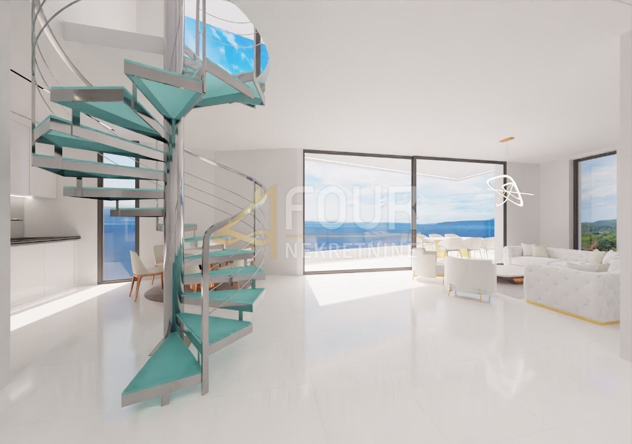 Appartamento u Opatiji, 122.62m², 2 sobe