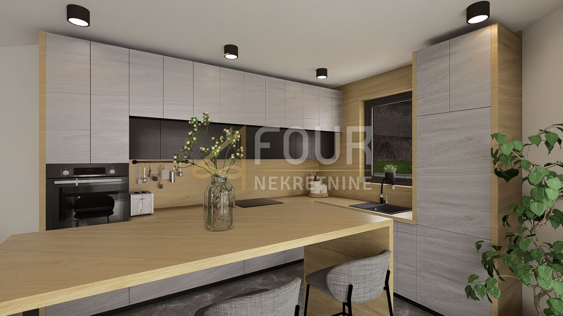Appartamento u Vrbniku, 102.4m², 3 sobe, slika 4