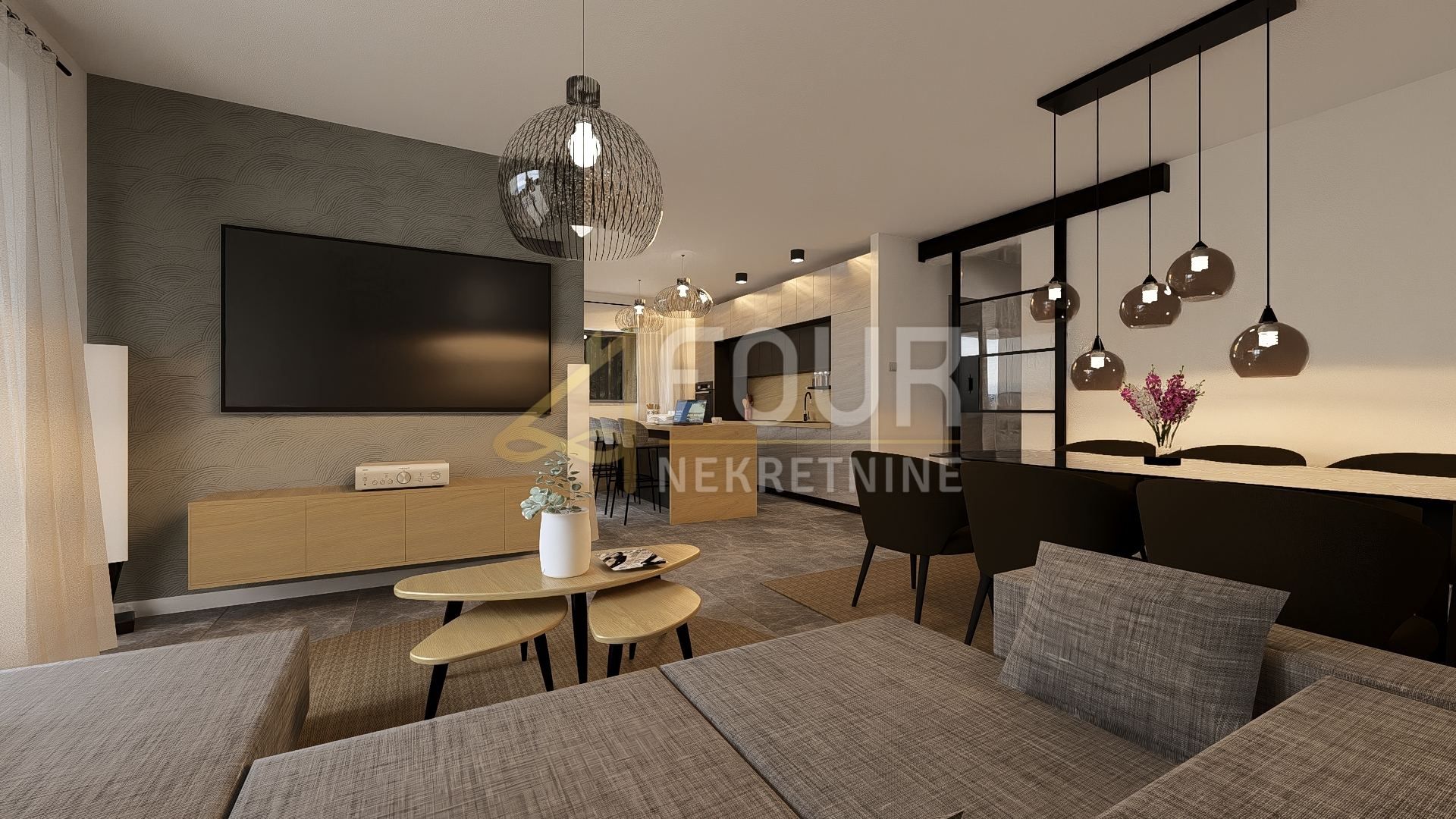 Apartment u Vrbniku, 107.86m², 3 sobe, slika 2