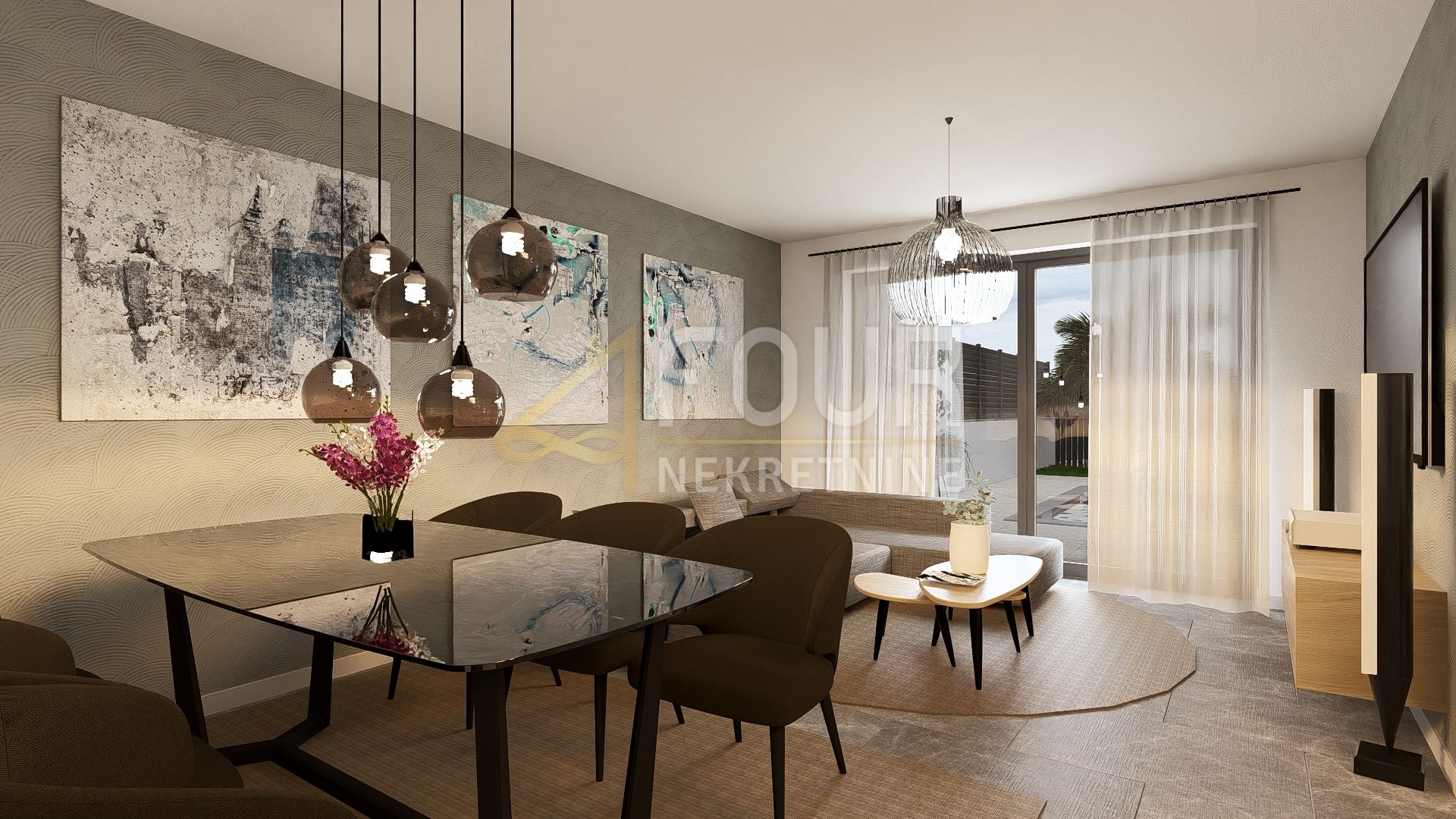 Apartment u Vrbniku, 107.86m², 3 sobe, slika 3