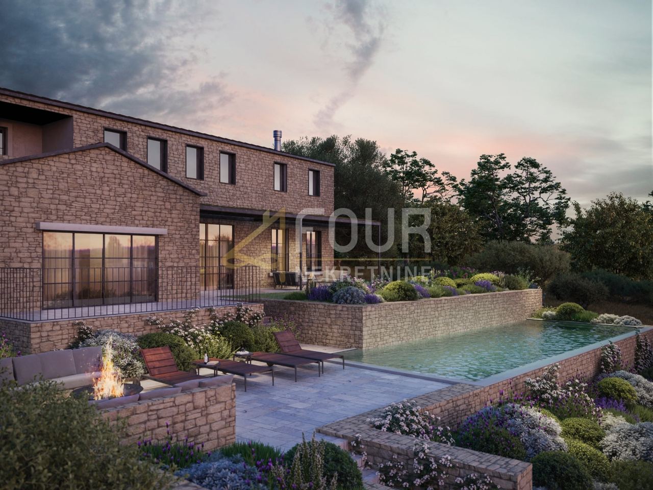 Casa u Brtonigli, 270m², 4 sobe