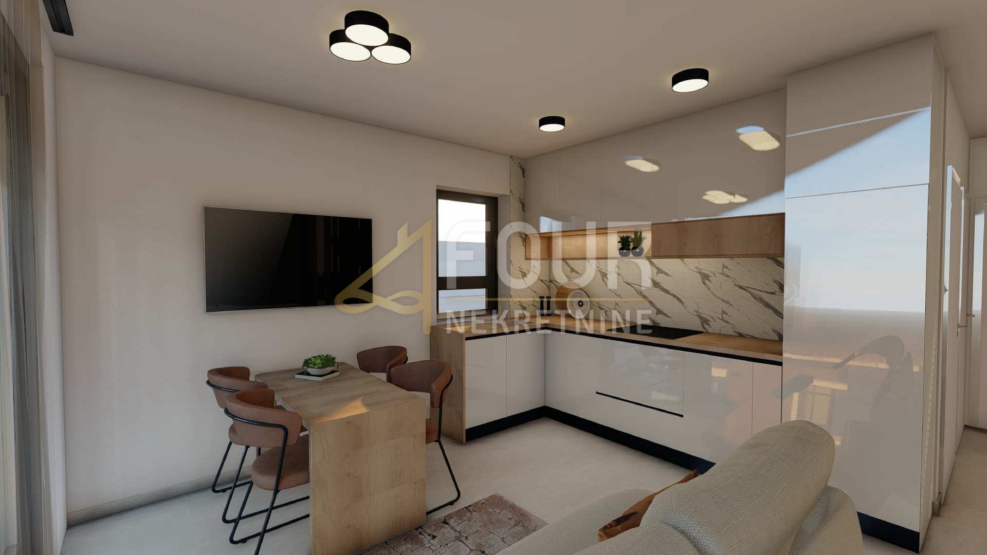 Wohnung u Viru, 47.84m², 2 sobe