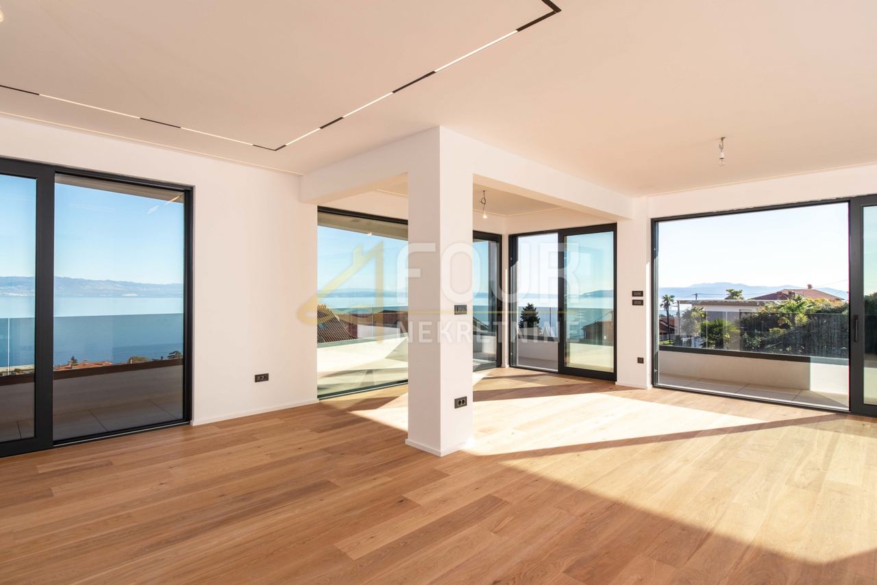 Wohnung u Lovranu, 142.11m², 3 sobe, slika 2