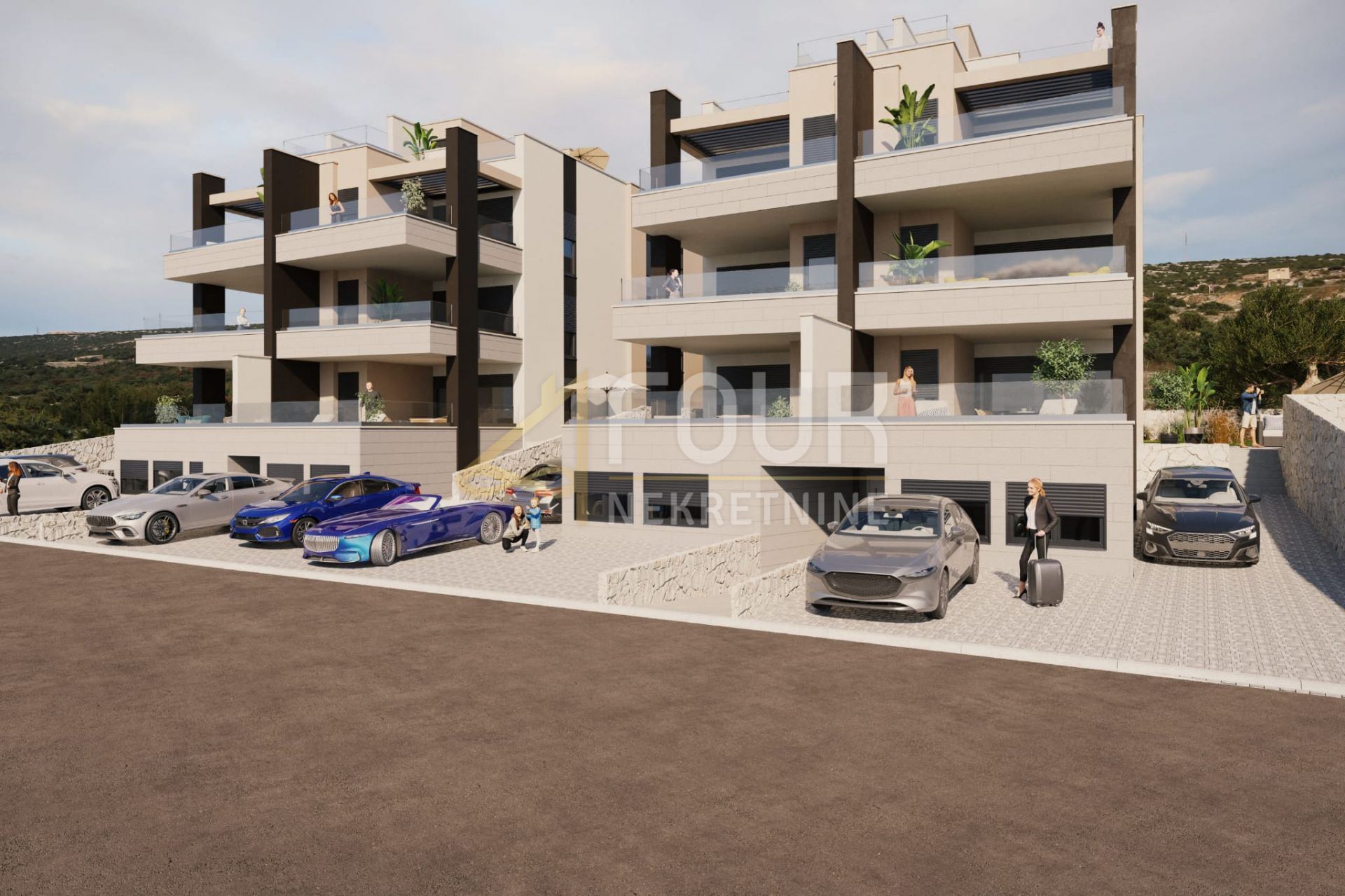 Apartment u Pagu, 86.94m², 2 sobe