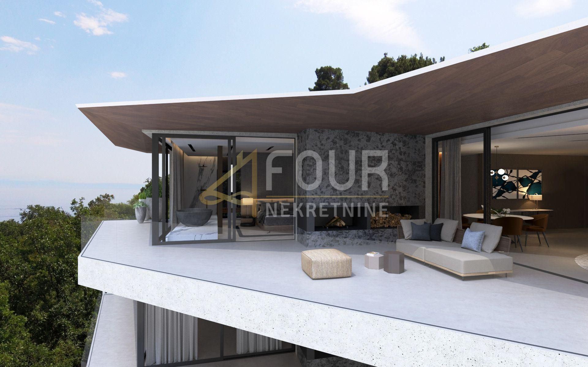 Appartamento u Opatiji, 152.43m², 3 sobe