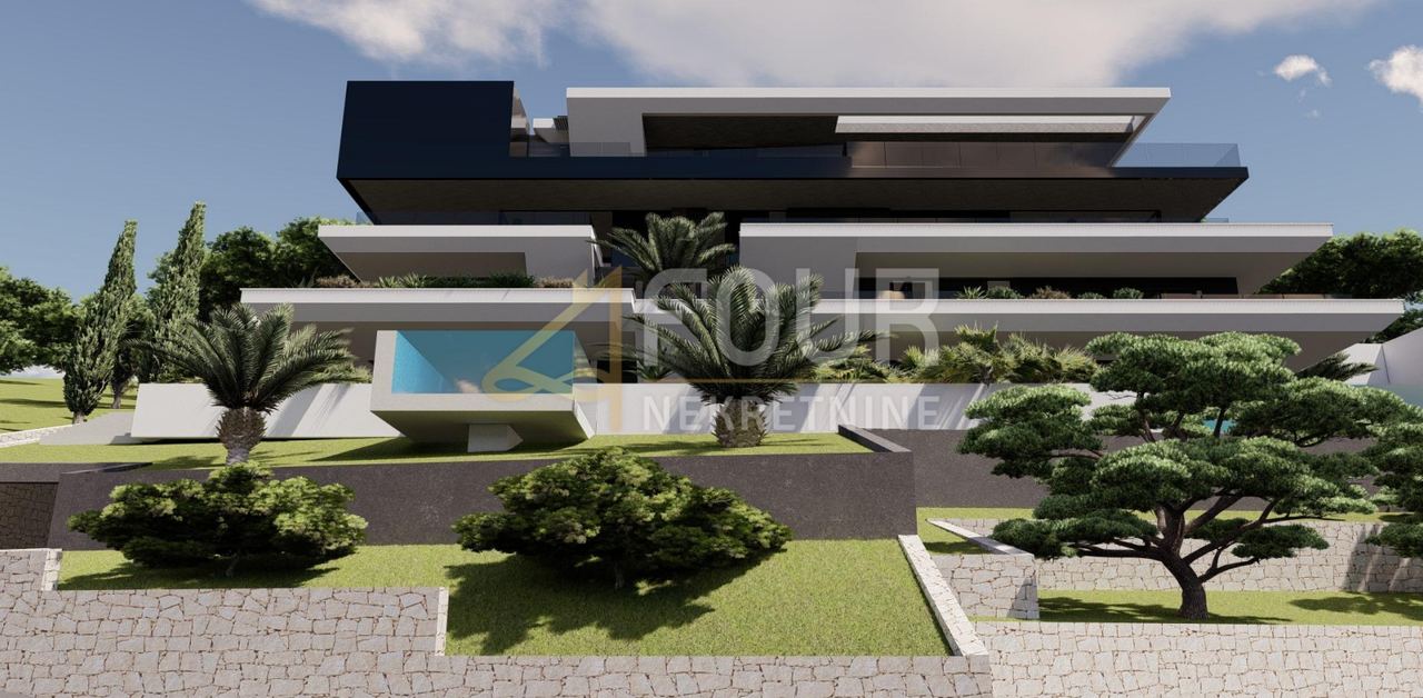 Appartamento u Opatiji, 173.52m², 4 sobe
