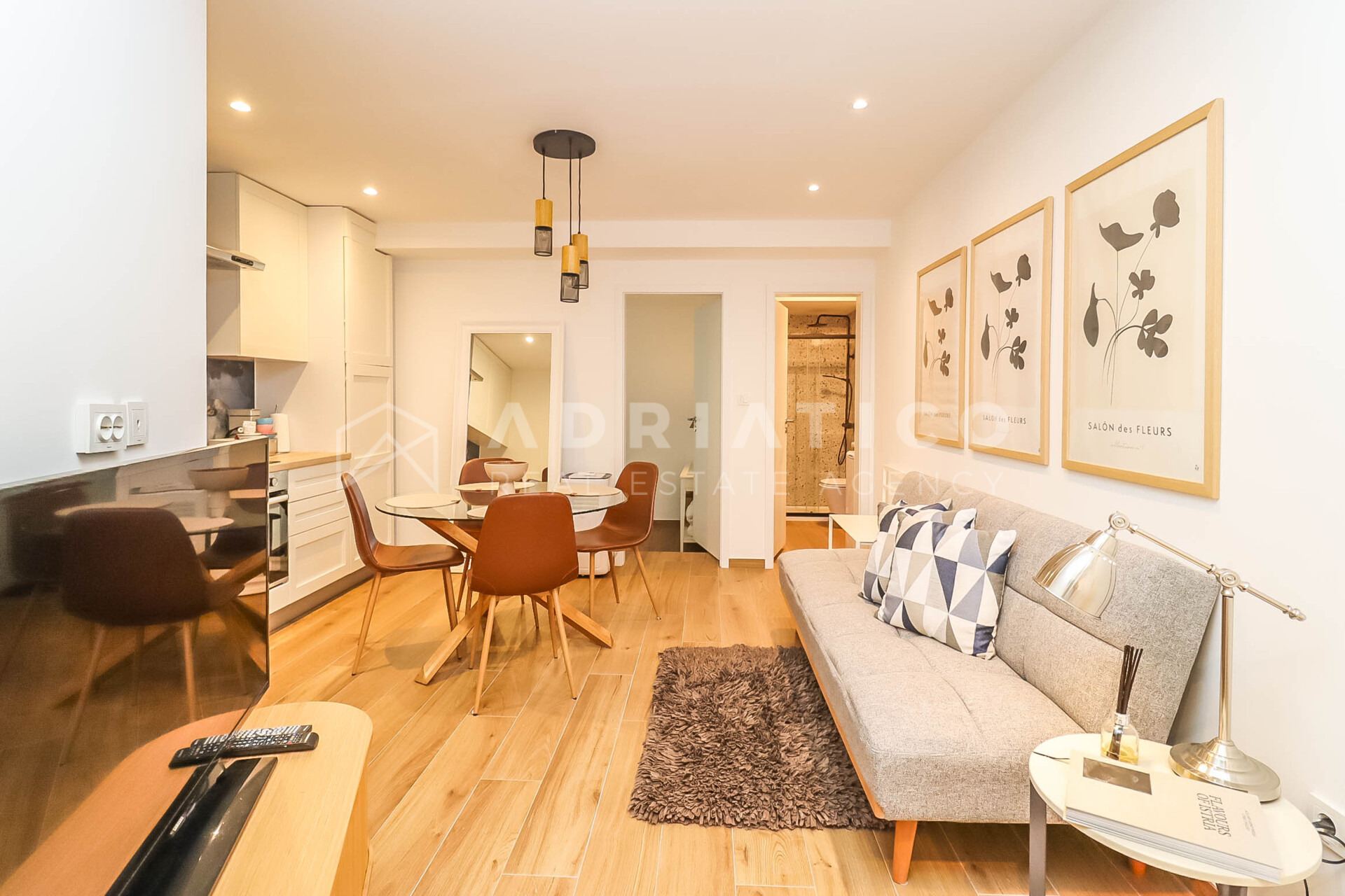 Appartamento u Rovinju, 38m², 1 soba