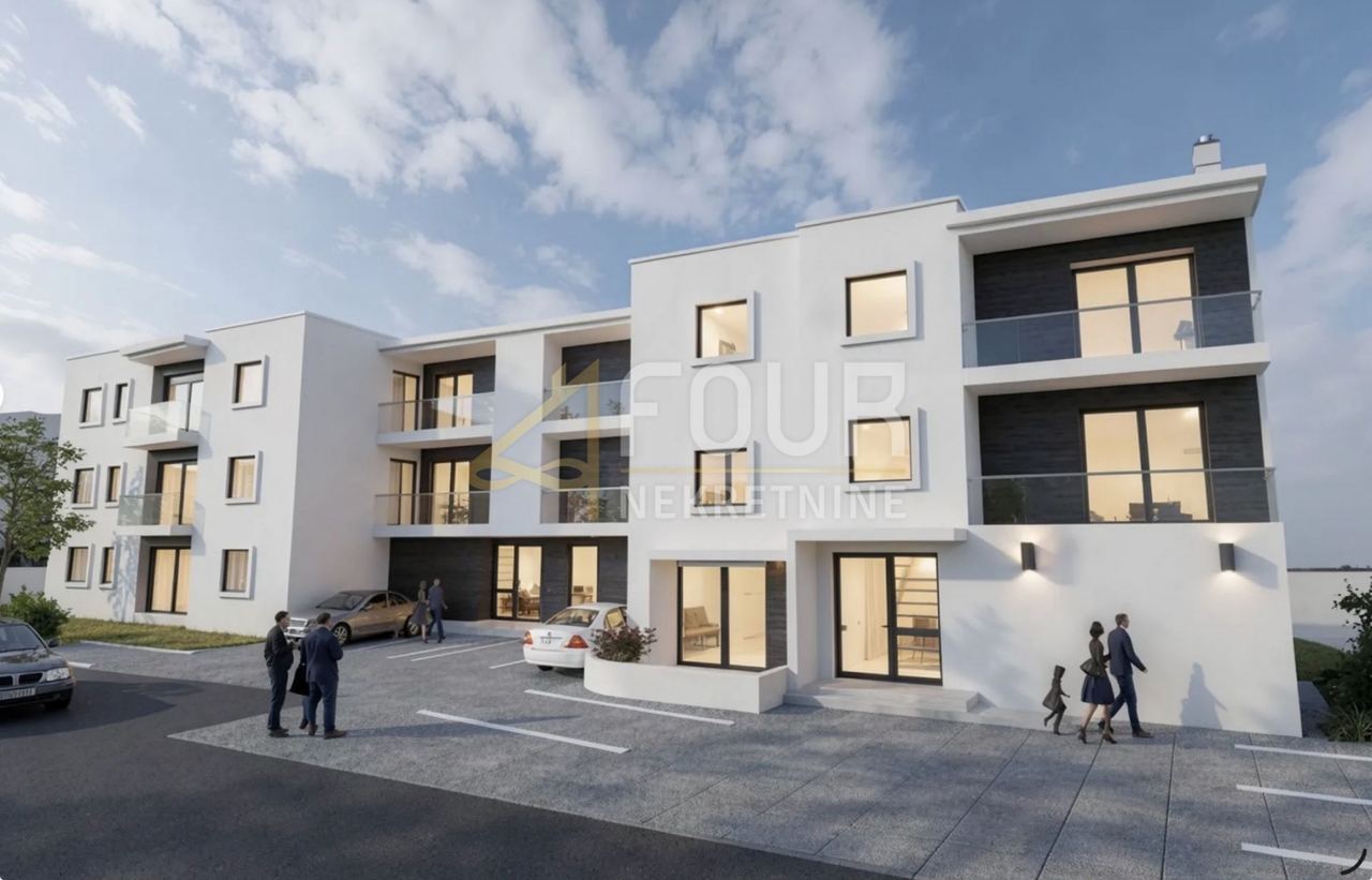 Wohnung u Vinodolskoj općini, 74.5m², 2 sobe