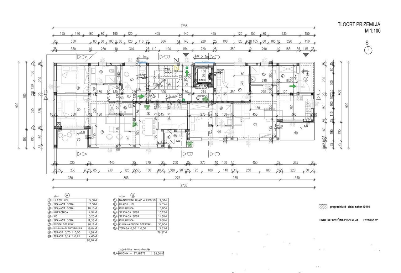 Stan u Poreču, 88.16m², 3 sobe, slika 5