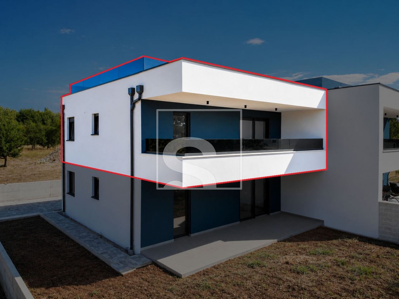 Apartment u Novigradu, 95m², 2 sobe