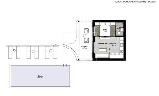 Haus u Poreču, 160m², 3 sobe, slika 5