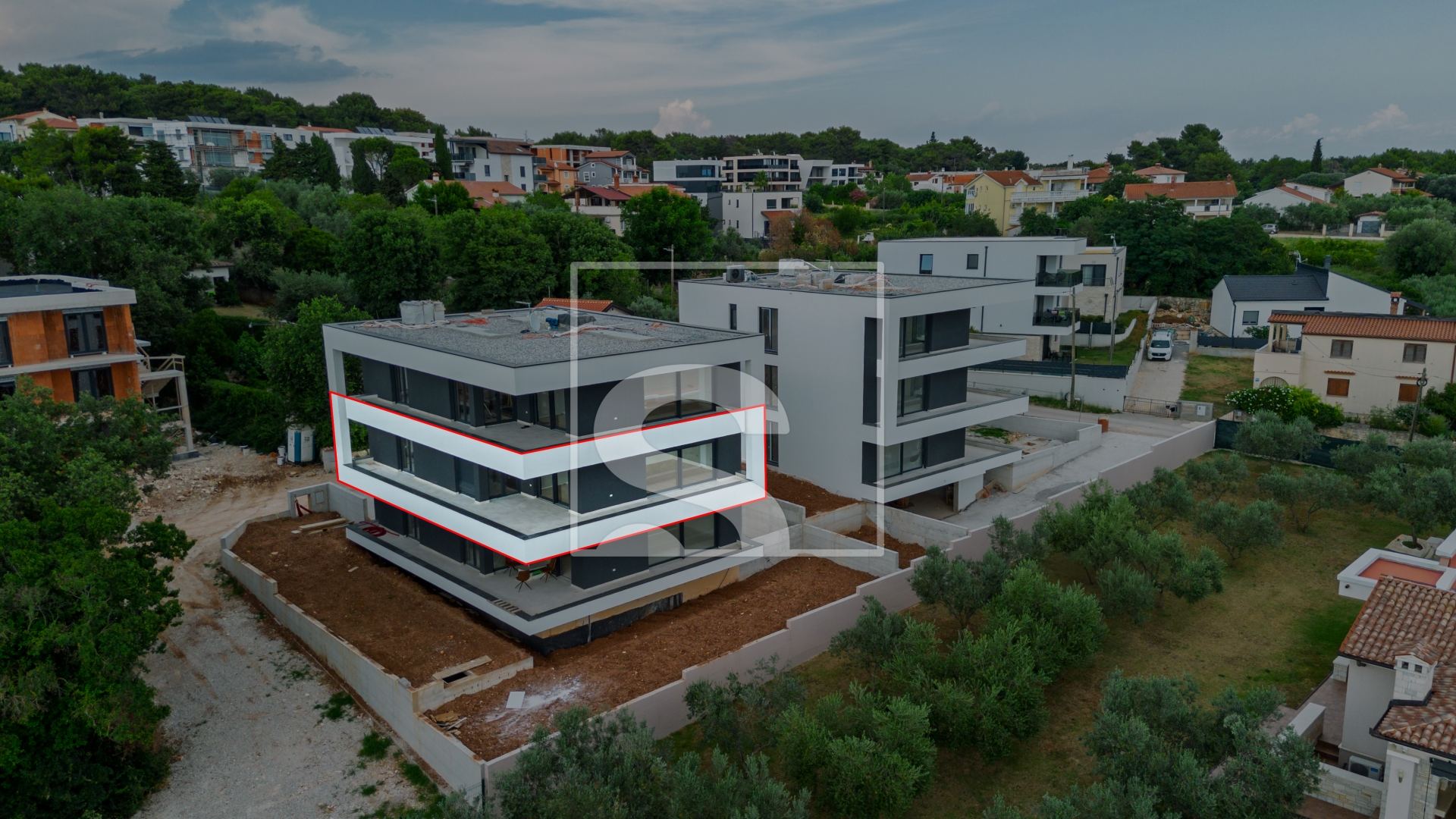 Appartamento u Medulinu, 133.36m², 3 sobe