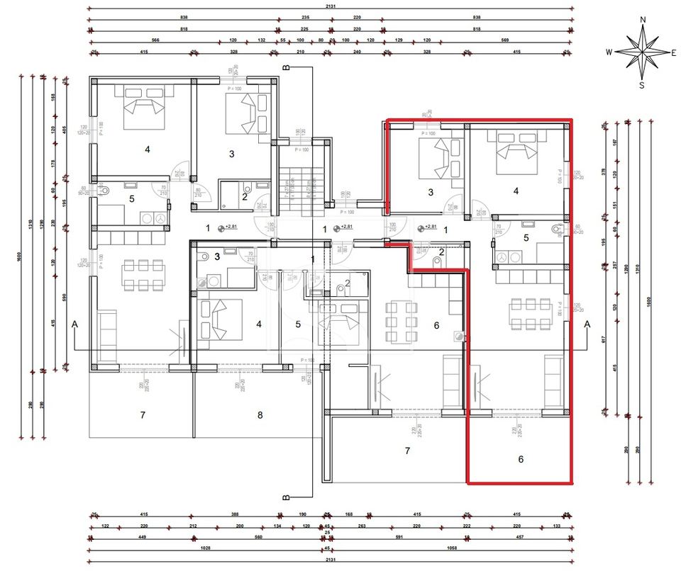 Wohnung u Novigradu, 78.07m², 2 sobe, slika 2