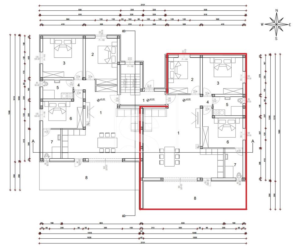 Wohnung u Novigradu, 123.37m², 3 sobe, slika 2