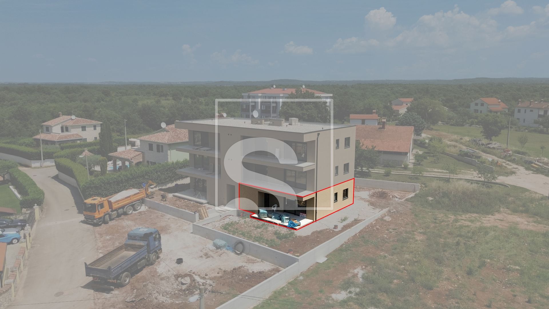 Apartment u Poreču, 86m², 2 sobe