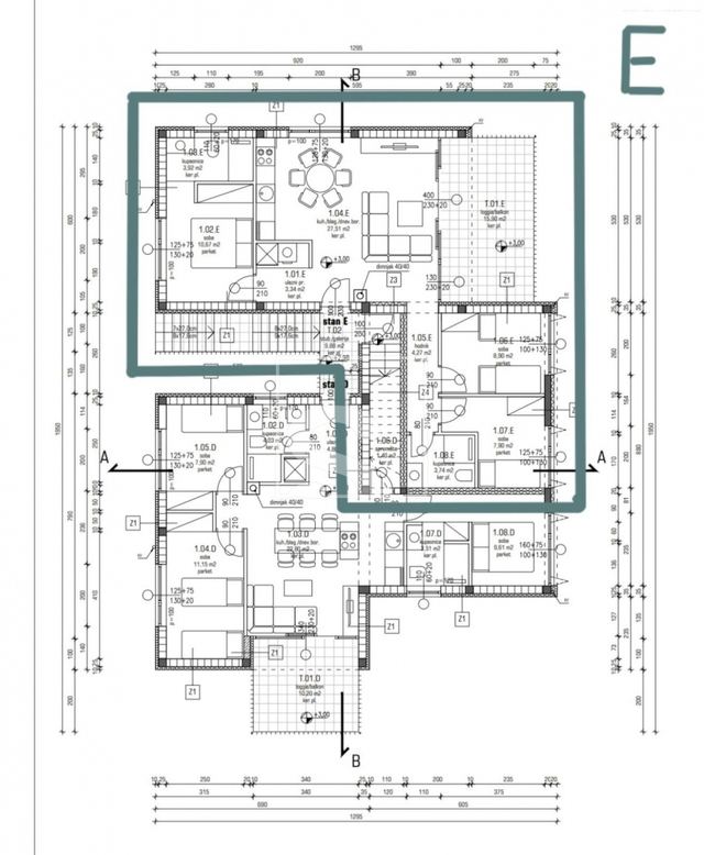 Wohnung u Poreču, 90m², 3 sobe, slika 2