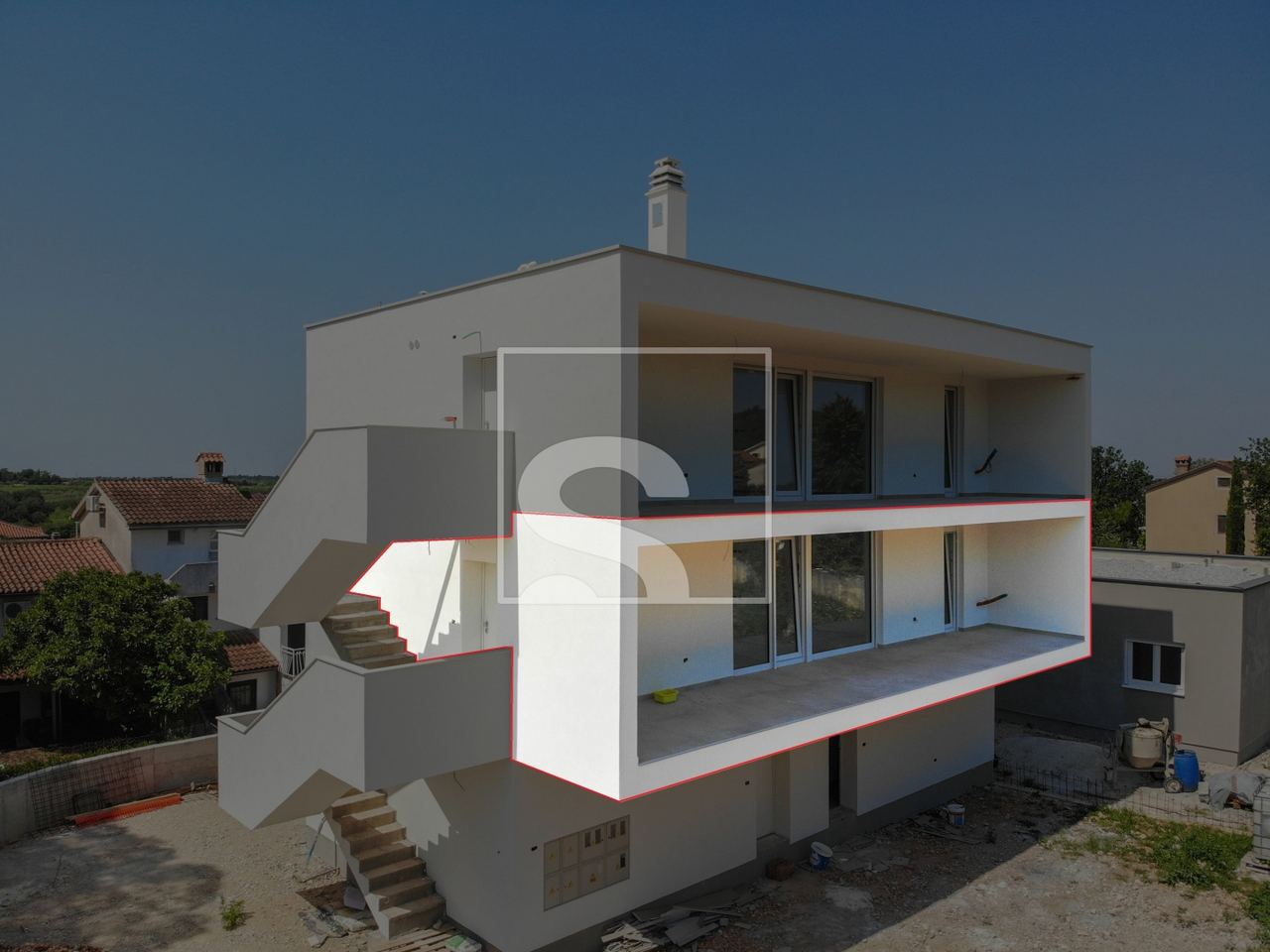 Appartamento u Umagu, 65m², 3 sobe