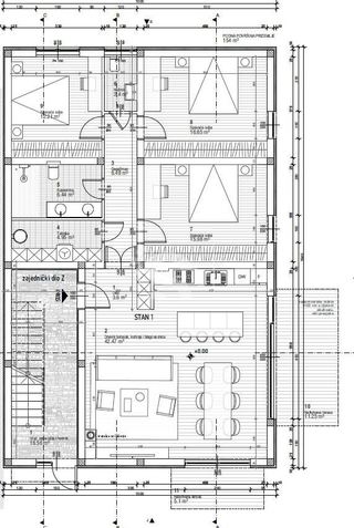 Appartamento u Funtani, 120m², 3 sobe, slika 2