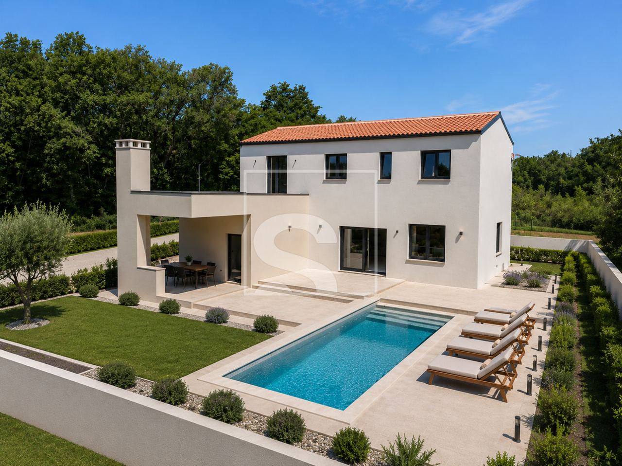 House u Labinu, 150m²