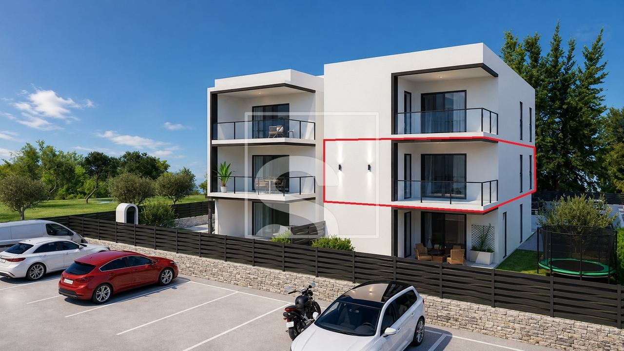 Stan u Vodnjanu, 78.82m², 2 sobe